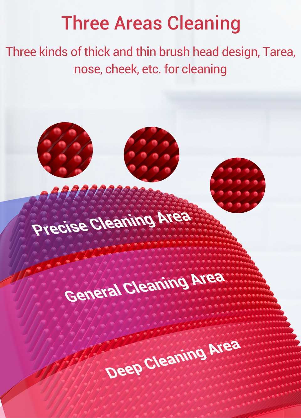 Inface Facial Cleansing Brush Upgrade Version Mijia Electric Sonic Face Brush