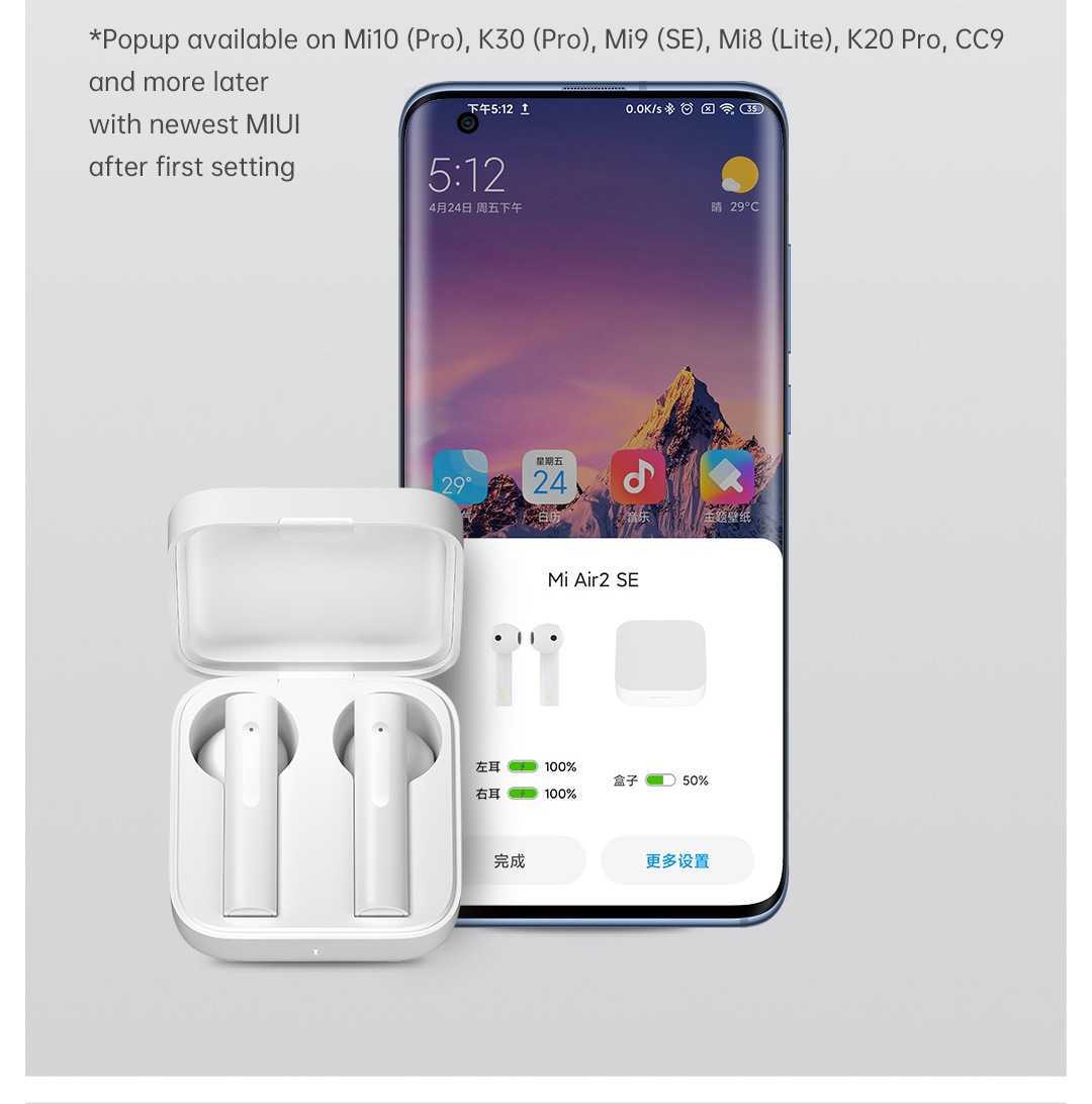 Xiaomi Air 2 SE Wireless Bluetooth Earphones Wholesale