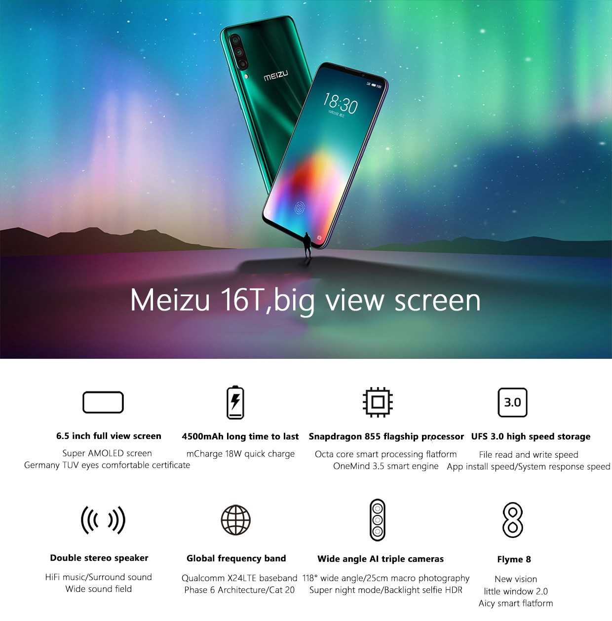 MEIZU 16T Smartphone