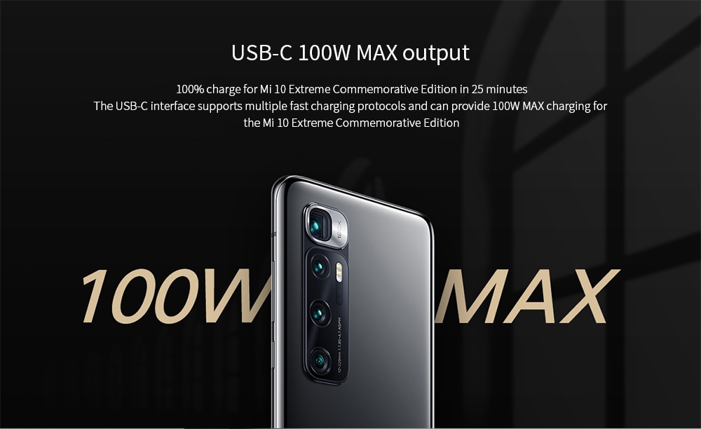 Xiaomi CC07ZM Car Charger USB-C 100W MAX output