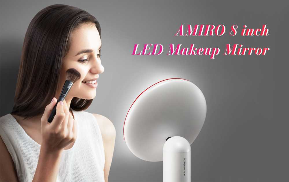 Amiro Smart Lighted Makeup Mirror