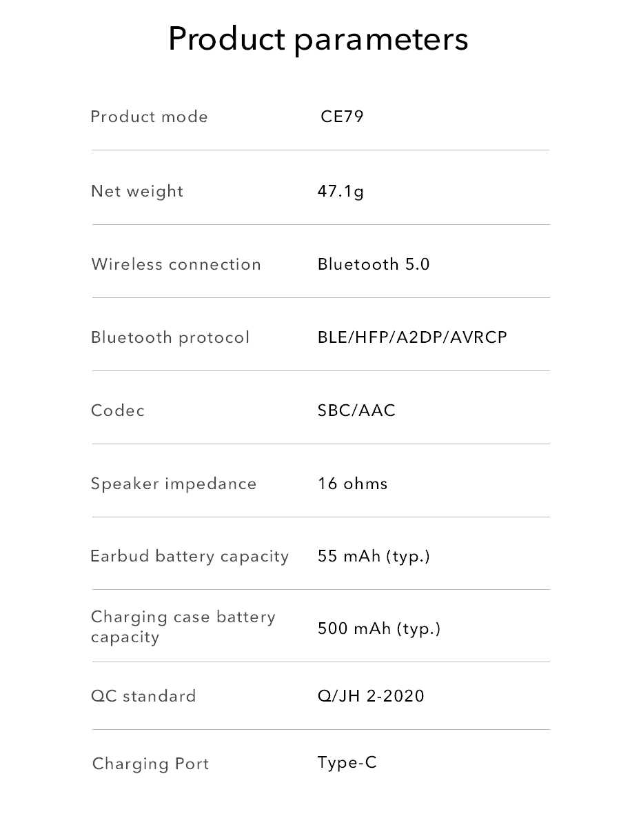 Huawei Honor TWS Moecen X1