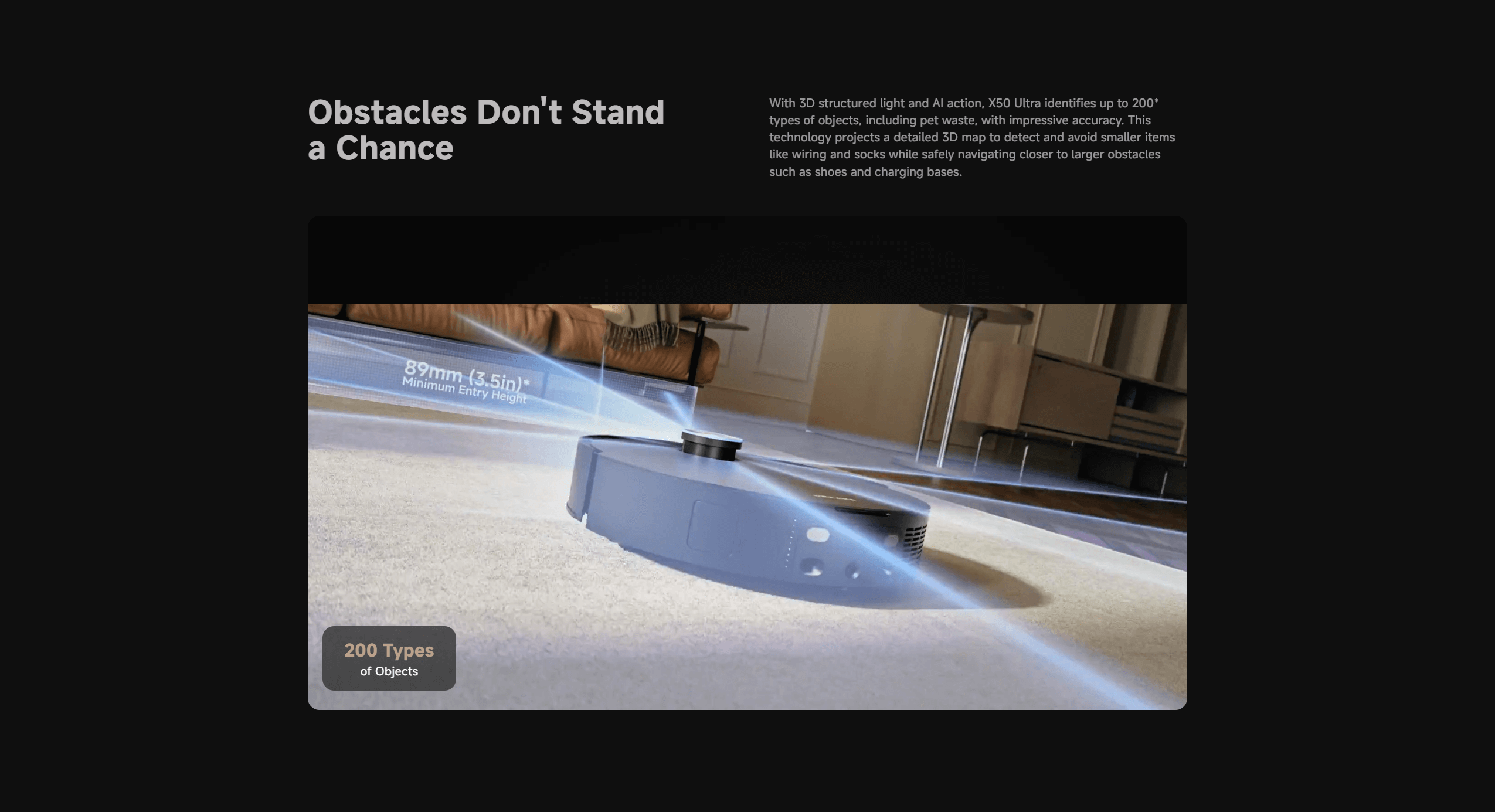 Dreame X50 UltraMaster Robot Vacuum