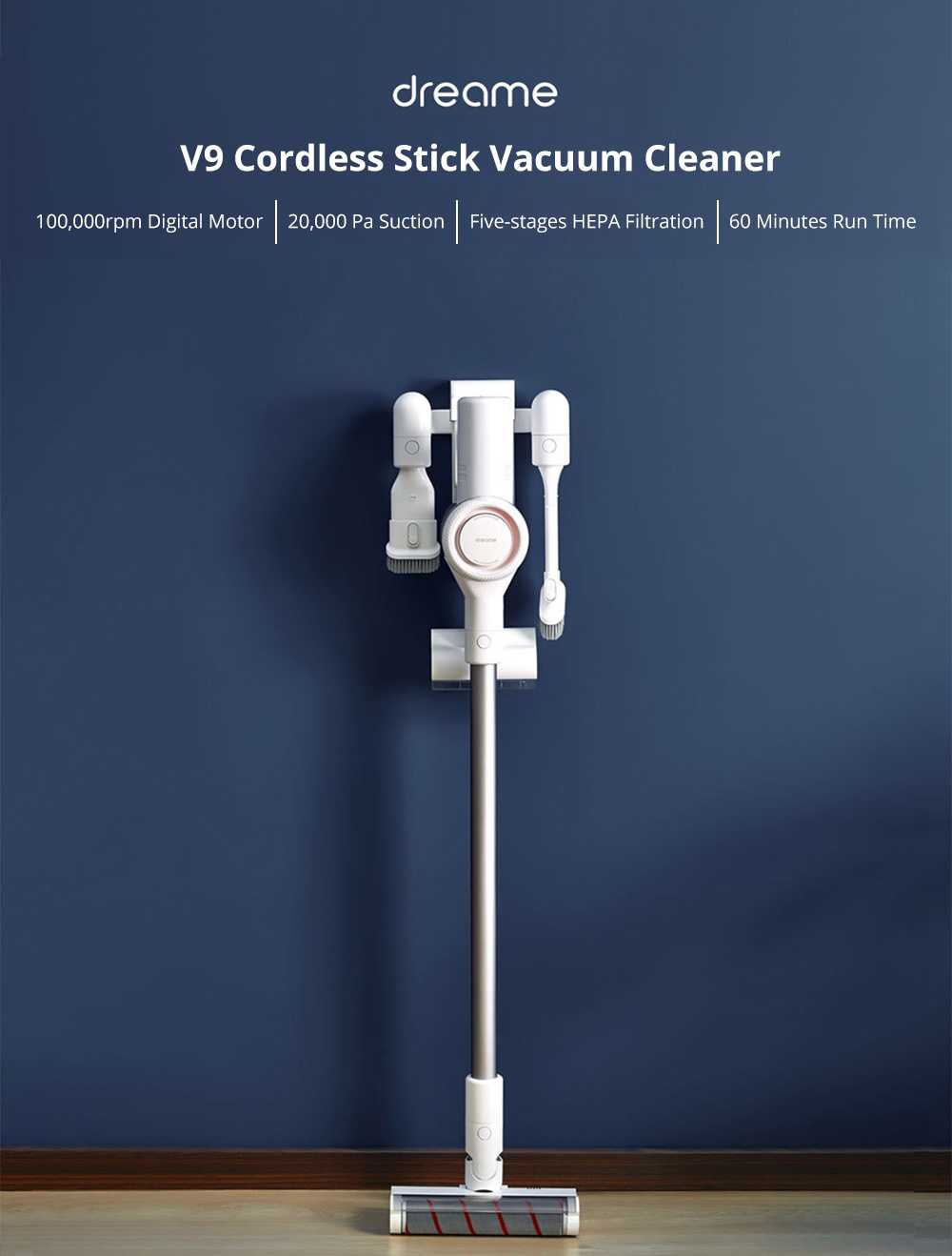 Dreame V9 Cordless Stick Vacuum Cleaner