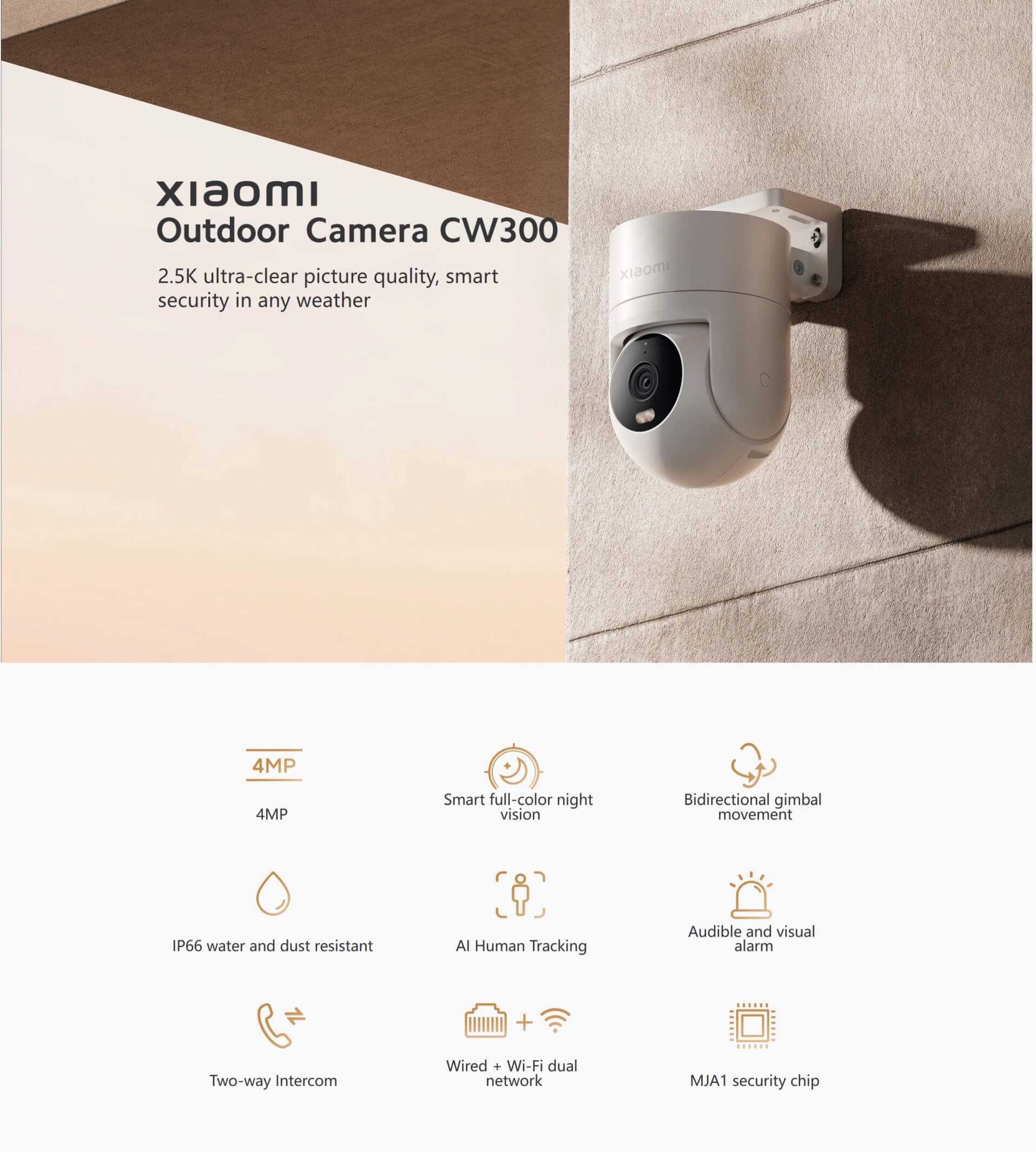 Xiaomi Outdoor Camera CW300