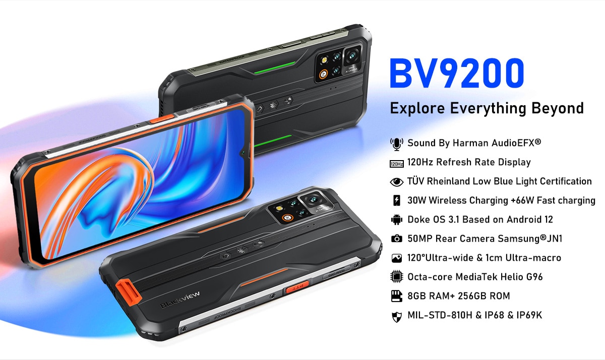 Blackview BV9200  Ruggedized Smartphone