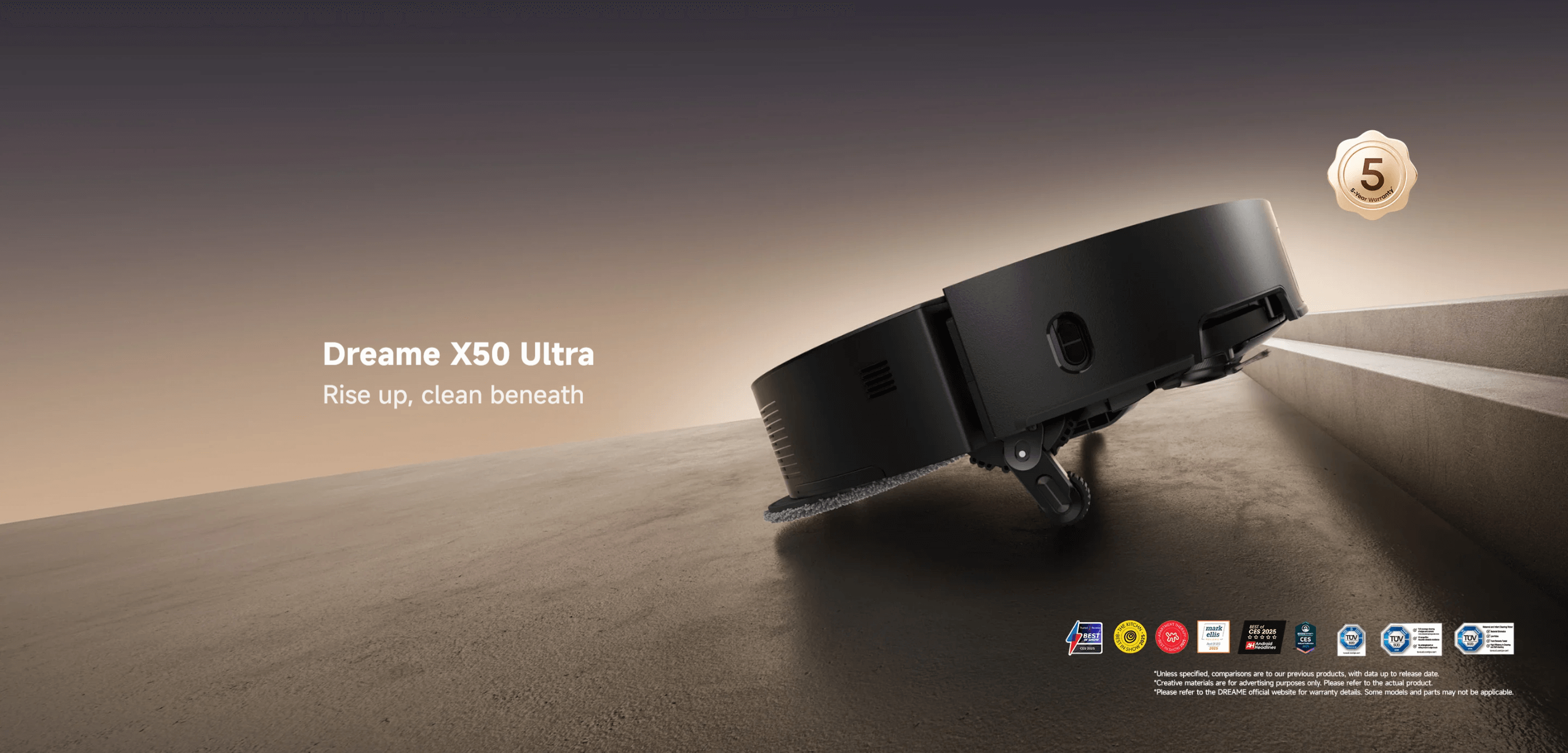 Dreame X50 UltraMaster Robot Vacuum
