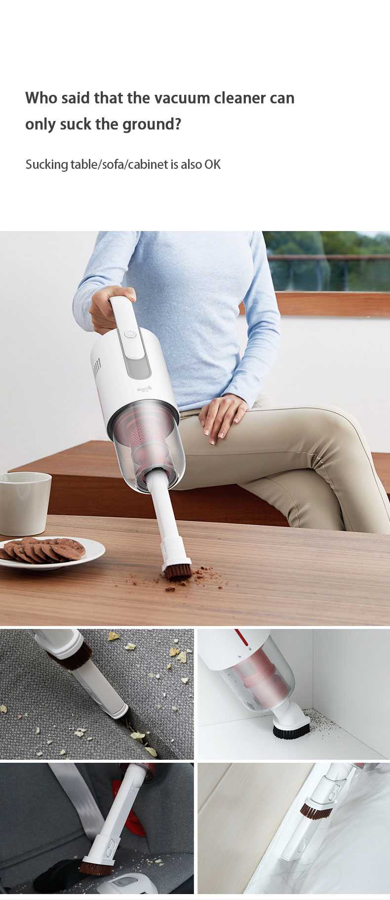 Mi Deerma Handheld Wireless Vacuum Cleaner VC20