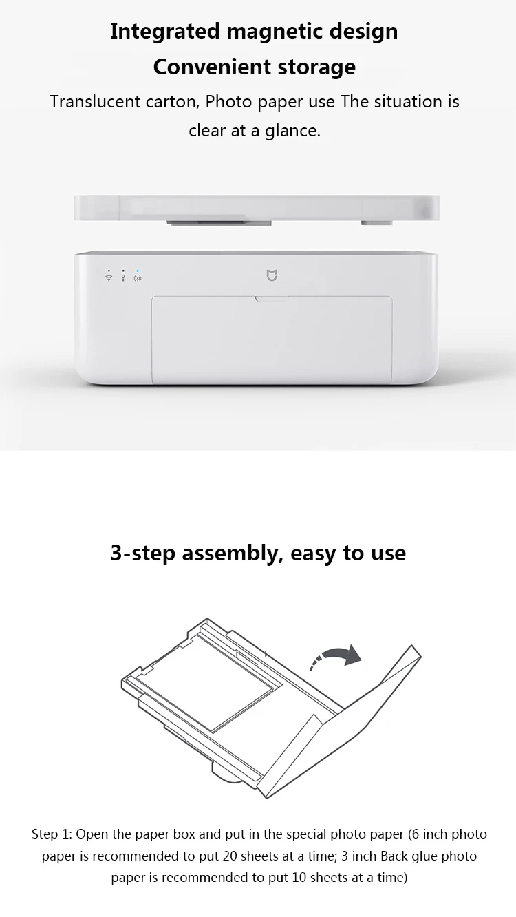 Xiaomi Instant Photo Printer 1S Set