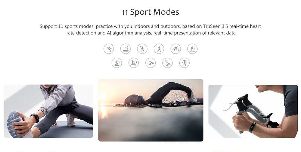 Huawei 4Pro Oxímetro Pulsera Movimiento 11 Modos Deportivos Huawei Band 4 Pro