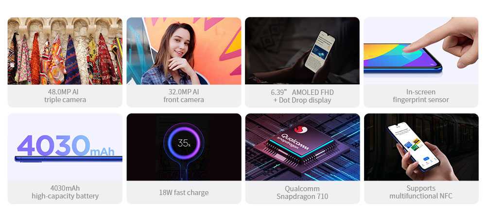 Xiaomi Mi 9 Lite 4G Phablet 6.39 بوصة MIUI 10 Qualcomm Snapdragon 710 ثماني النواة 2.2 جيجا هرتز 6 جيجا بايت رام 64 جيجا بايت روم 48.0 ميجابكسل + 8.0 ميجابكسل + 2.0 ميجابكسل كاميرا خلفية بطارية 4030 مللي أمبير في الساعة Xiaomi 9 Lite Smartphone Wholesale