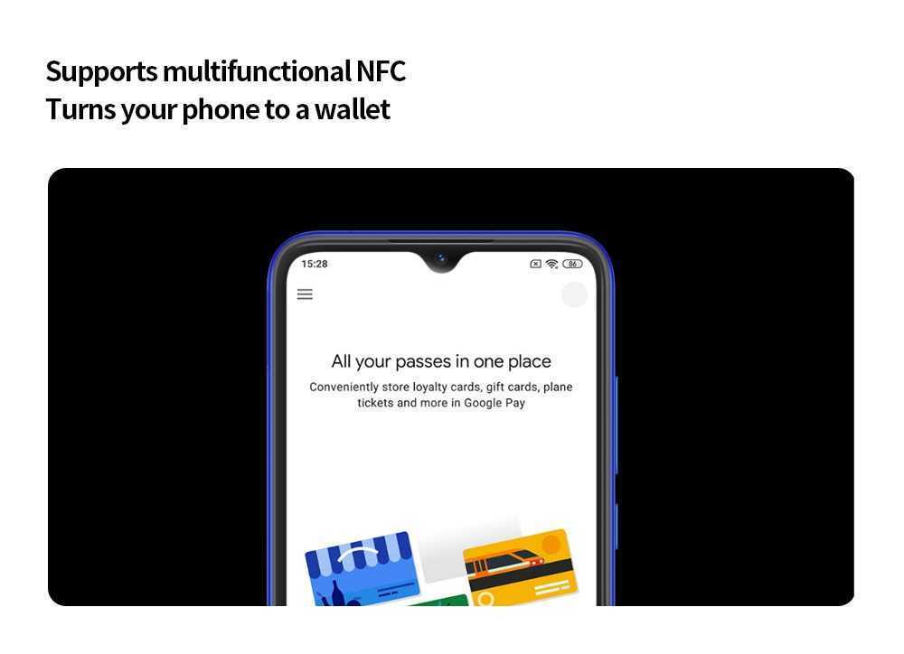 Xiaomi Redmi Note 8T 4G Phablet 4GB RAM 64GB ROM- Azul Xiaomi Redmi Note 8T 4G Phablet 4GB RAM 64GB ROM- Blue