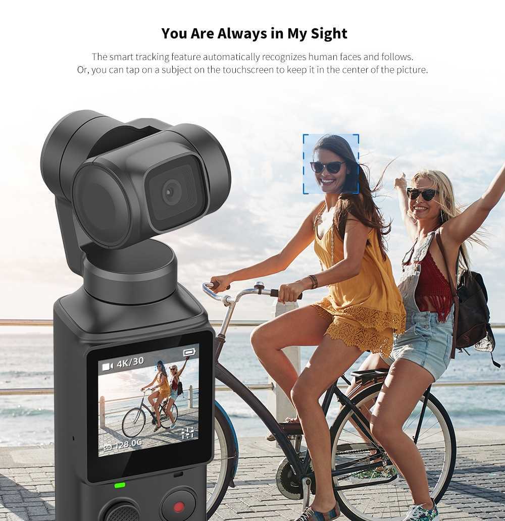 FIMI PALM 3-Axis 4K HD Handheld Gimbal Camera 128°