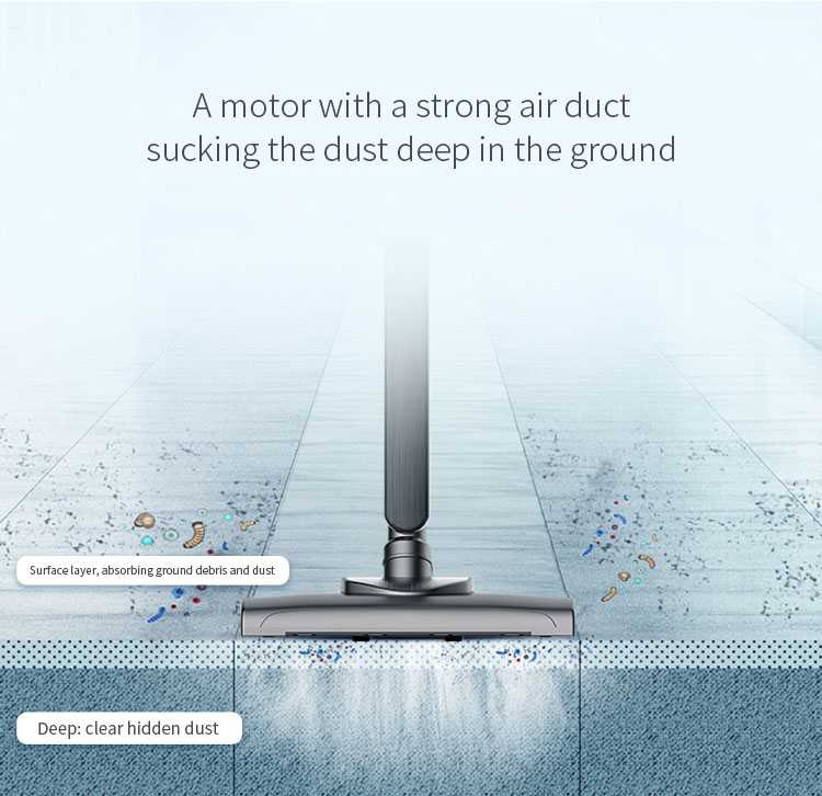 Deerma DX700s Household Upright Vacuum Cleaner