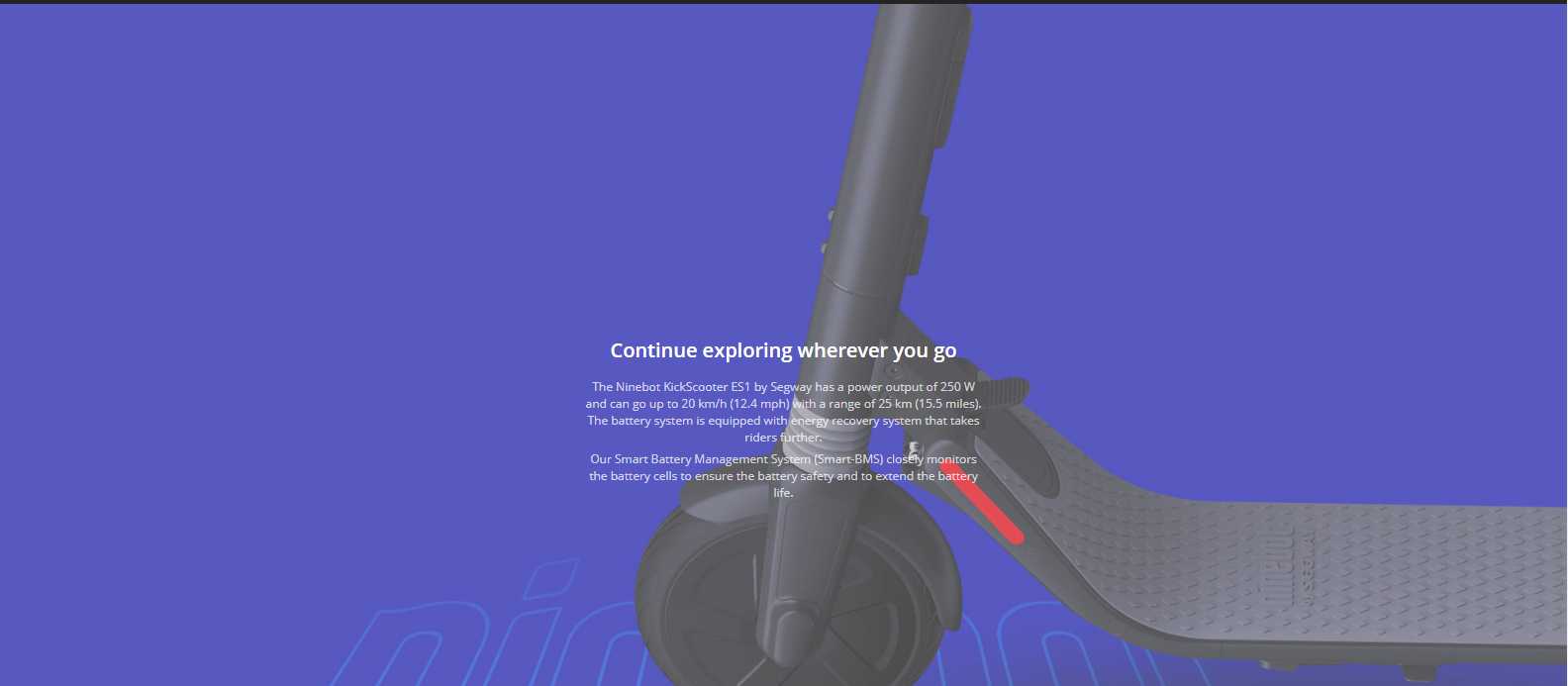 Ninebot By Segway ES4