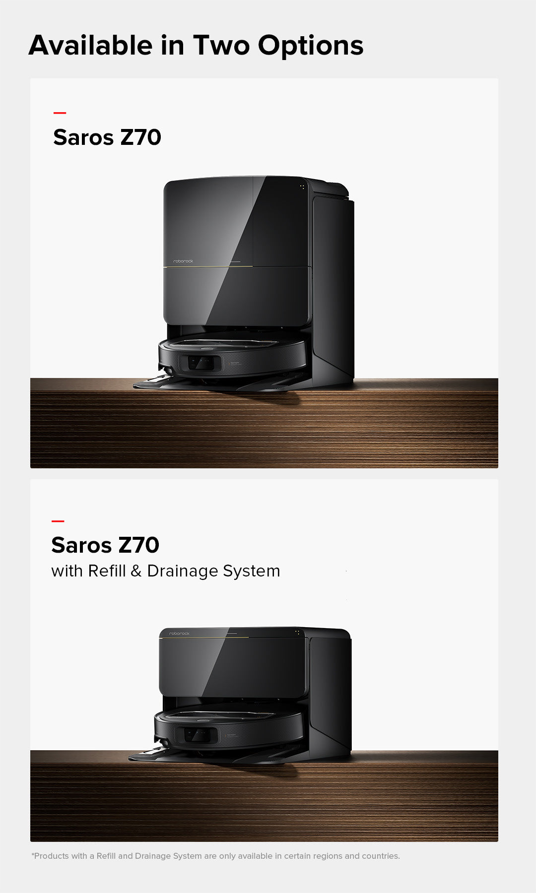 Roborock Saros Z70 Robotic Vacuum