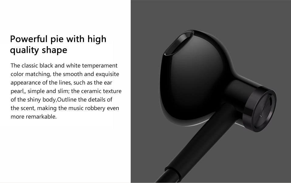Mi Dual Driver Earphones Type-C Global (Black) 