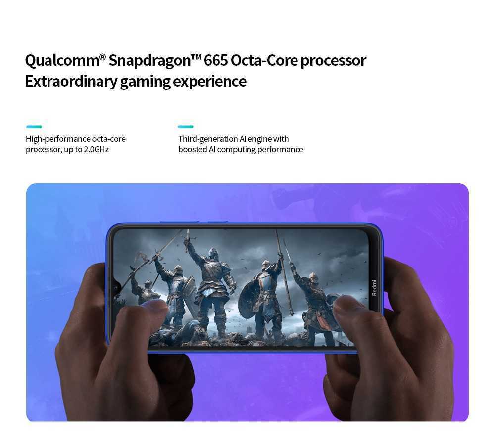 Xiaomi Redmi Note 8T 4G Phablet 4GB RAM 64GB ROM- Azul Xiaomi Redmi Note 8T 4G Phablet 4GB RAM 64GB ROM- Blue