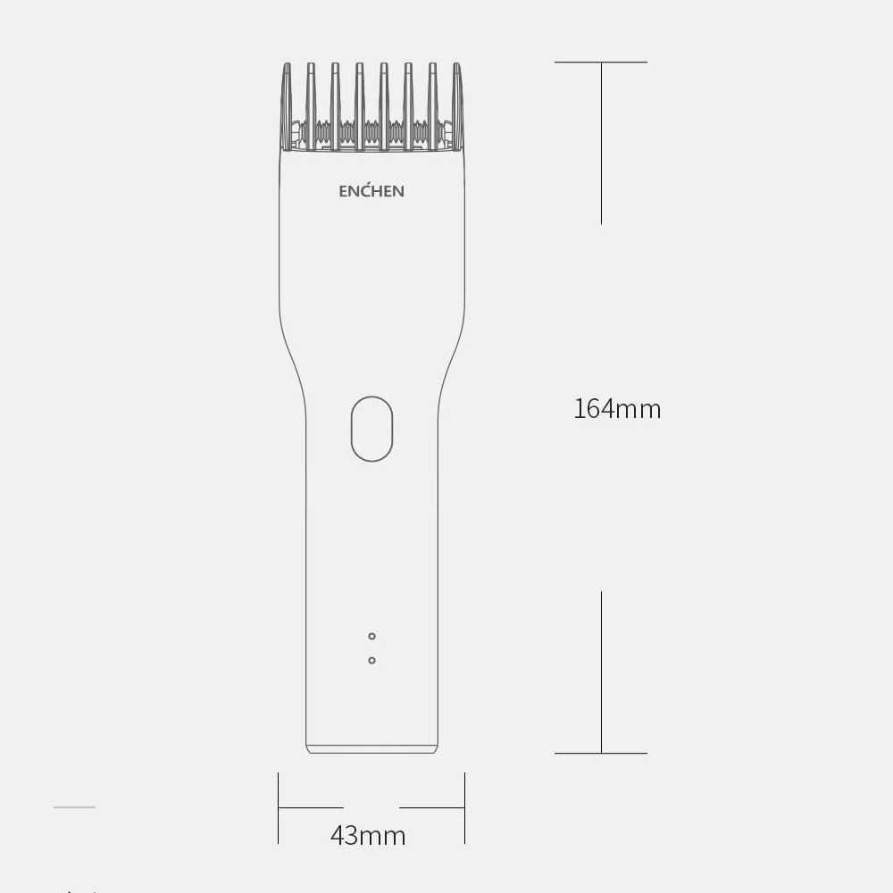 XIAOMI ENCHEN Boost Hair Clipper USB Rechargeable