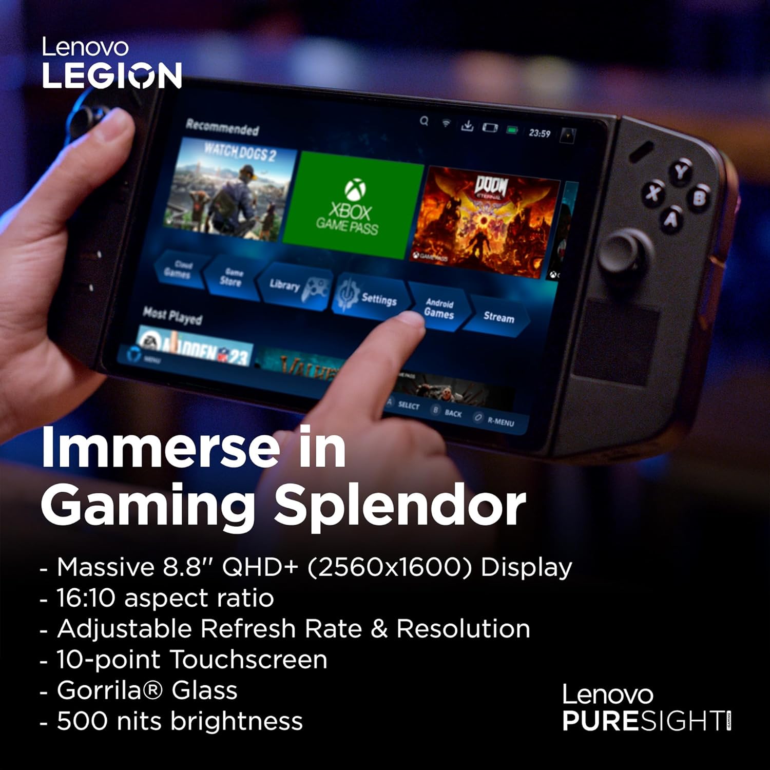 Lenovo Legion Go Handheld Gaming Console