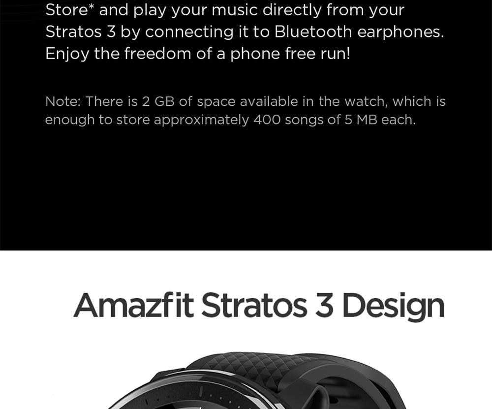 Amazfit Stratos 3 Smart Watch Wholesale