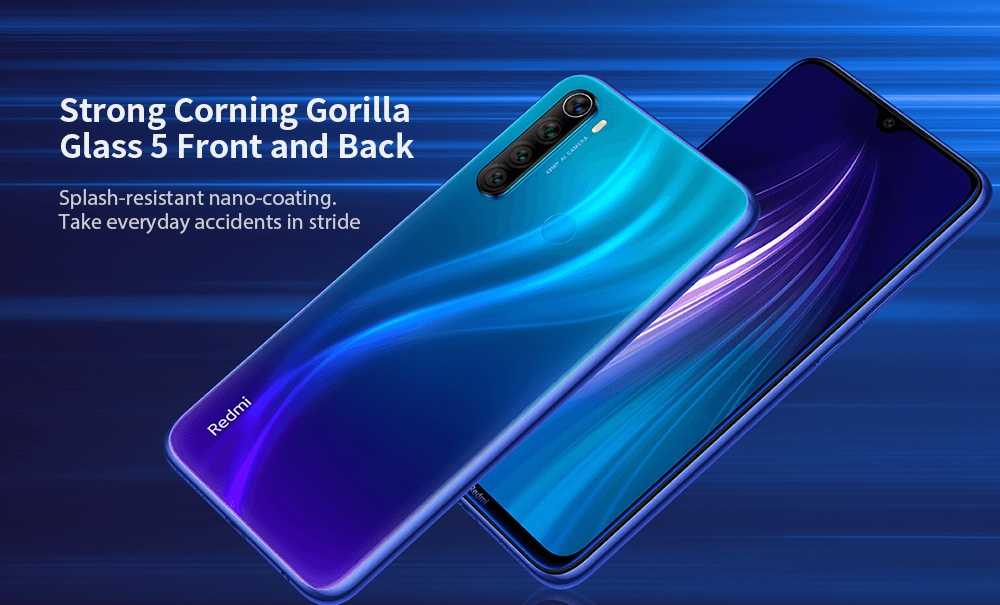Xiaomi Redmi Note 8 4G Phablet 3GB RAM 32GB ROM- أزرق Xiaomi Redmi Note 8 4G Phablet 3GB RAM 32GB ROM- Blue