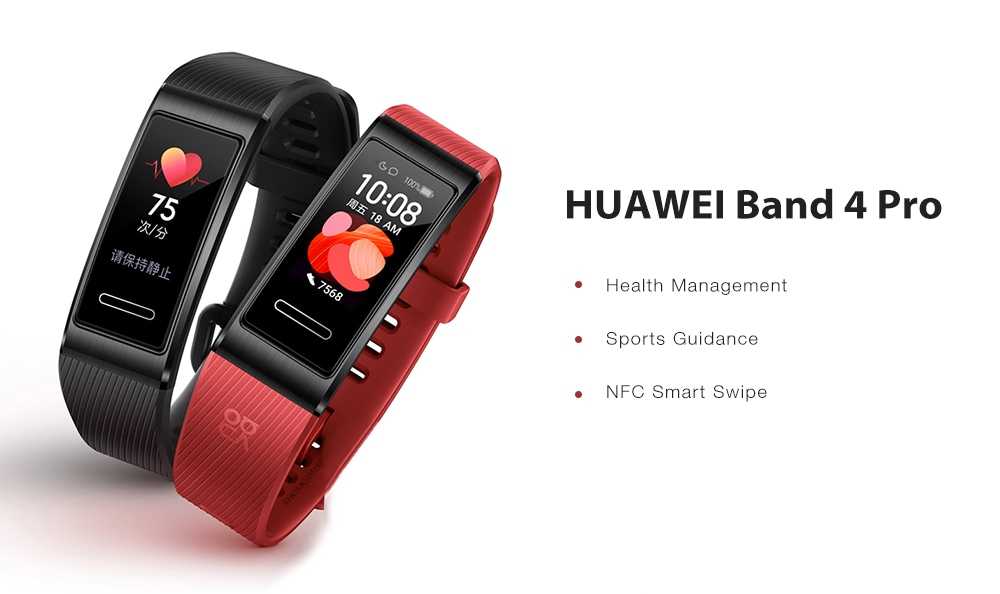 Pulsera de movimiento del oxímetro Huawei 4Pro Huawei Band 4 Pro