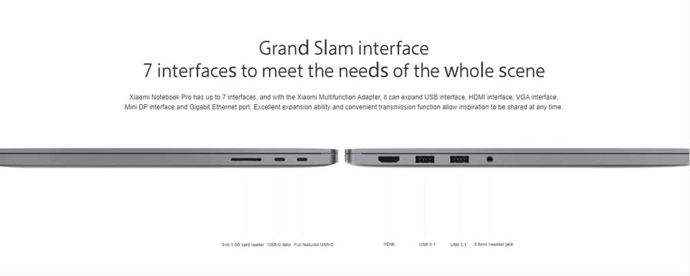 Xiaomi Laptop Pro 15 Enhanced