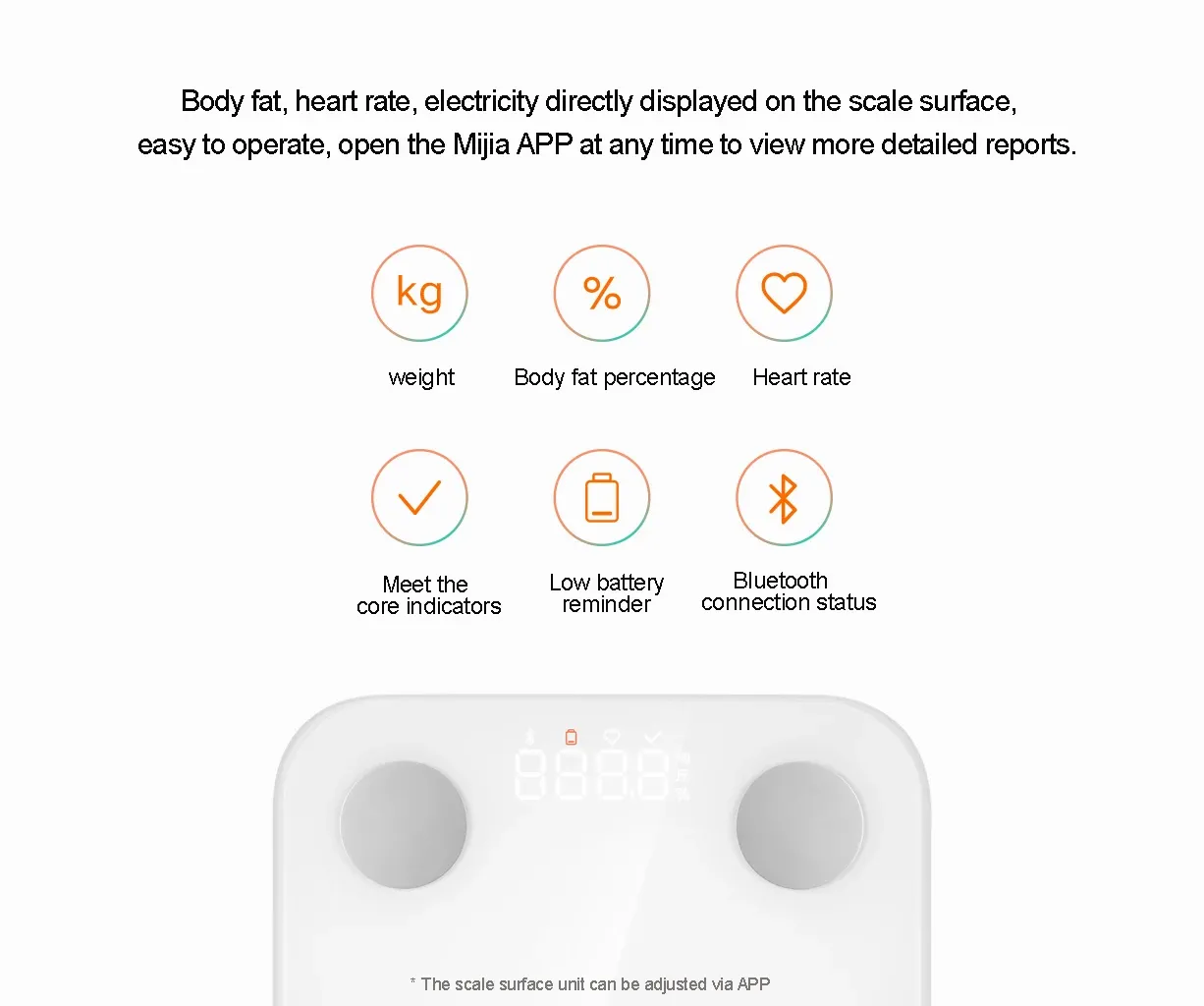 Xiaomi Mijia Body Fat Scale S400