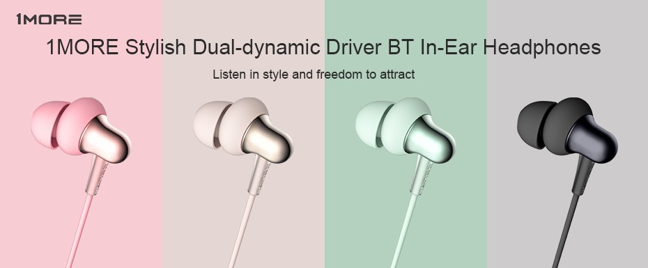 Stylish Dual-dynamic Driver BT In-Ear Headphones