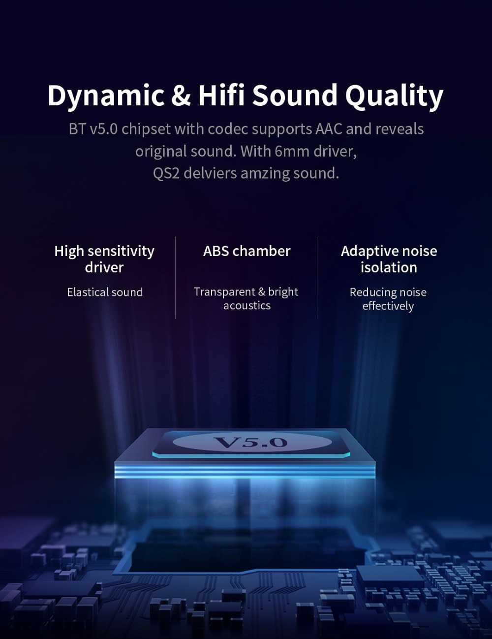 QCY T1 New TWS Bluetooth v5.0 Earphones Wholesale