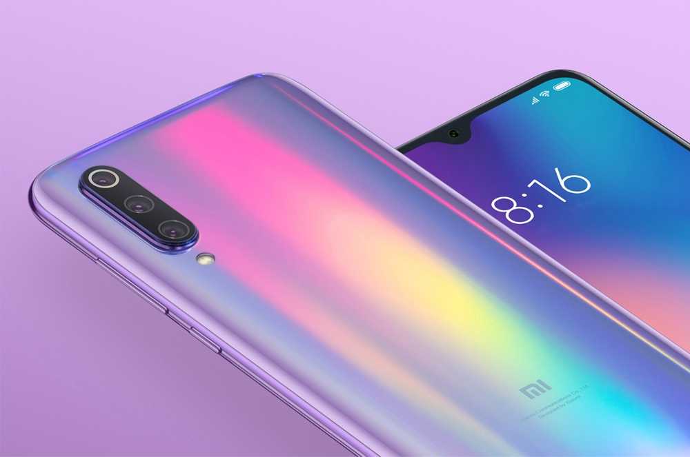 Xiaomi Mi 9 6.39 Inch 4G LTE Smartphone Snapdragon 855 6GB 128GB 48.0MP+12.0MP+16.0MP Triple Rear Cameras MIUI 10 In-display Fingerprint NFC Fast Charge - Gray