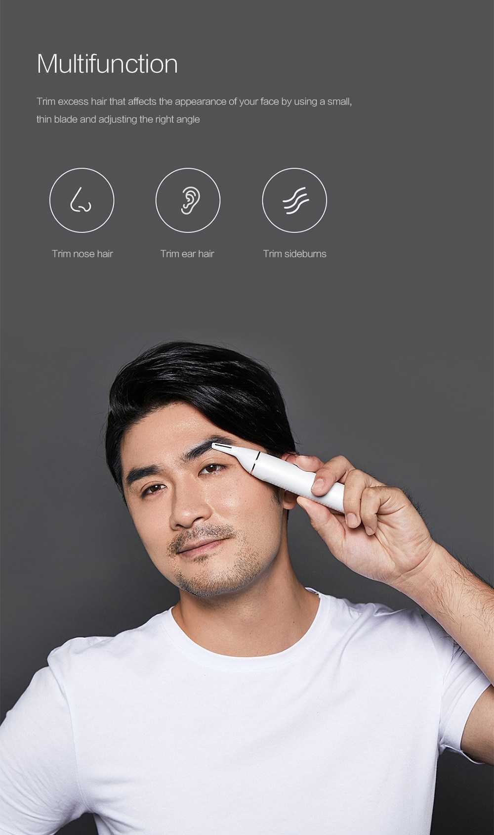 Xiaomi Youpin SOOCAS N1 Washable Nose Hair Trimmer