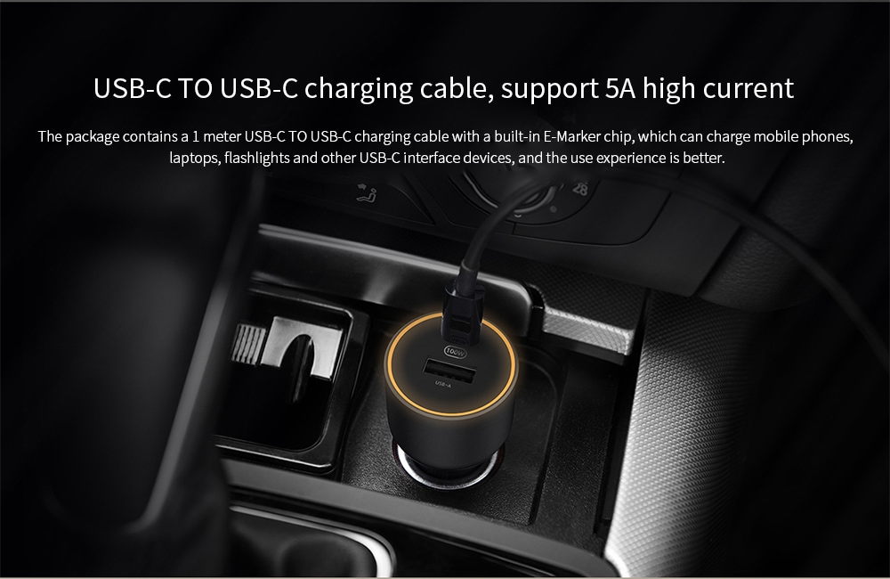 Xiaomi 100W Fast Charging Car Charger Wholesale