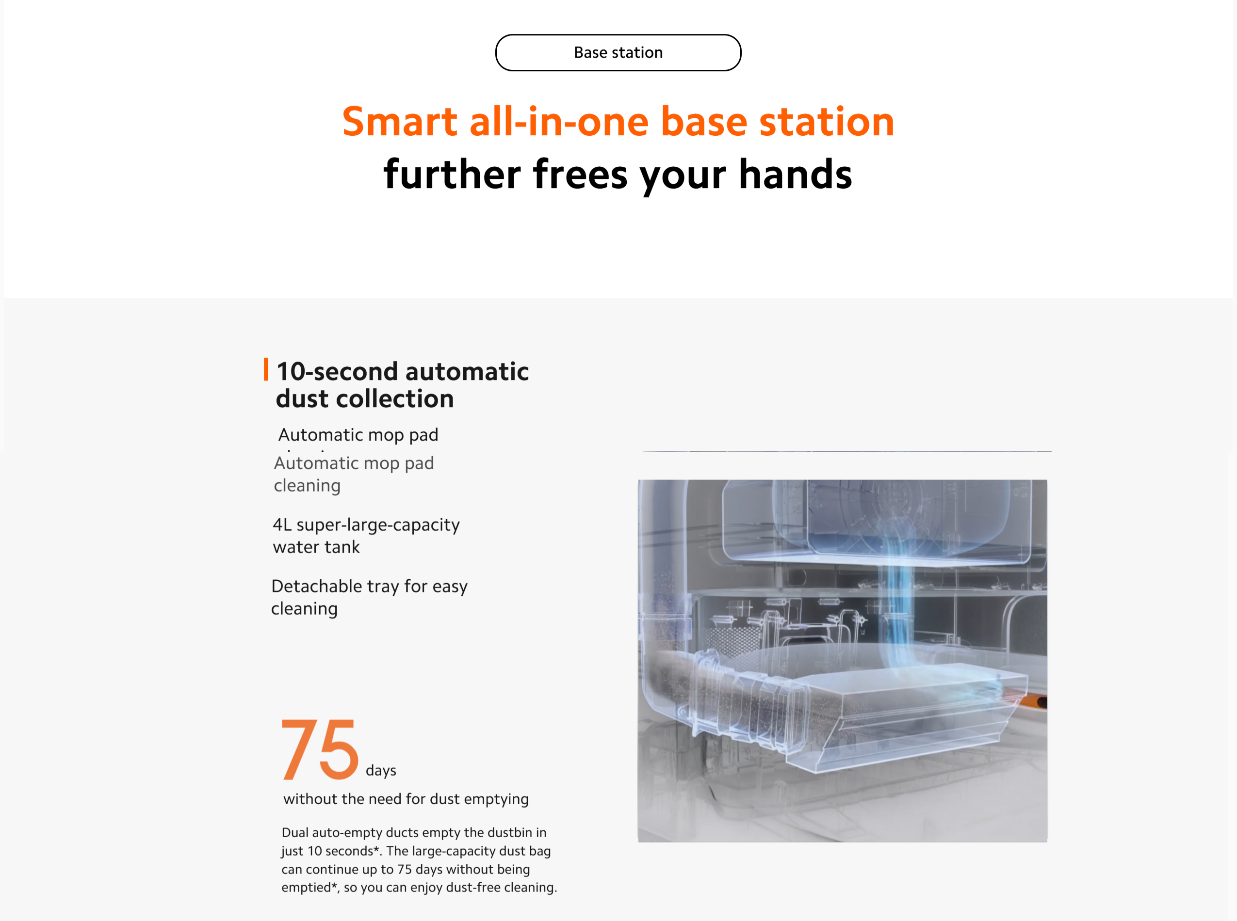 Xiaomi Robot Vacuum X20+ 3 Rugas Xiaomi Robot Vacuum X20+