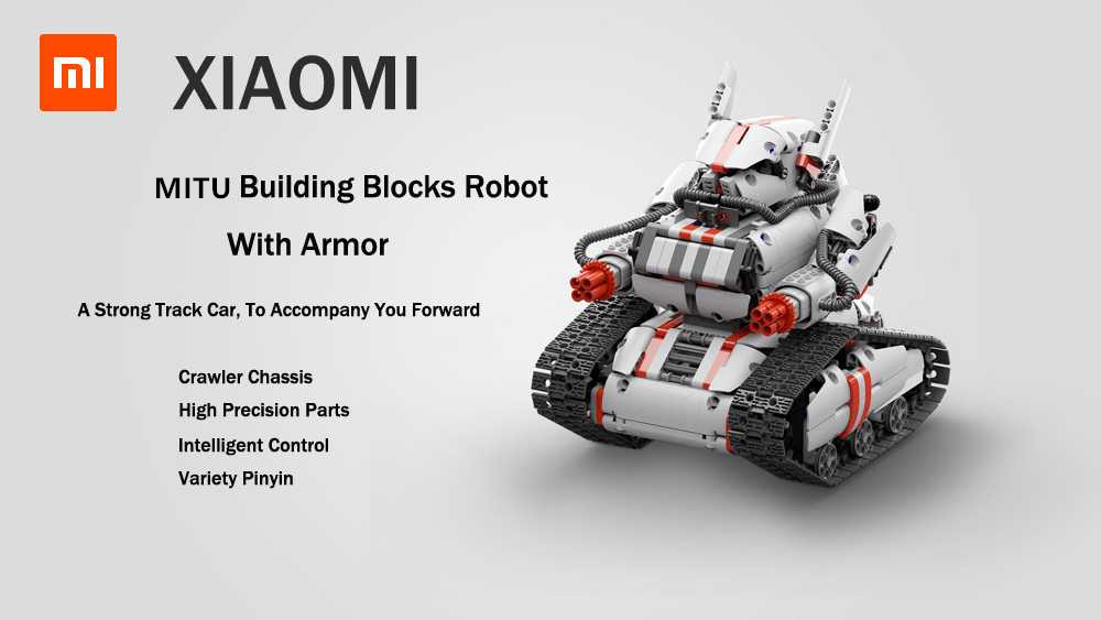 Mi Home Mi Eco MITU Building Block Robot Crawler Mecha Global