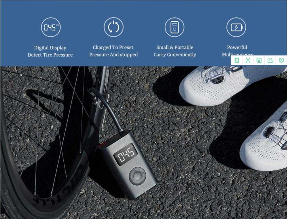 MIJIA Mini Electric Tire Inflator