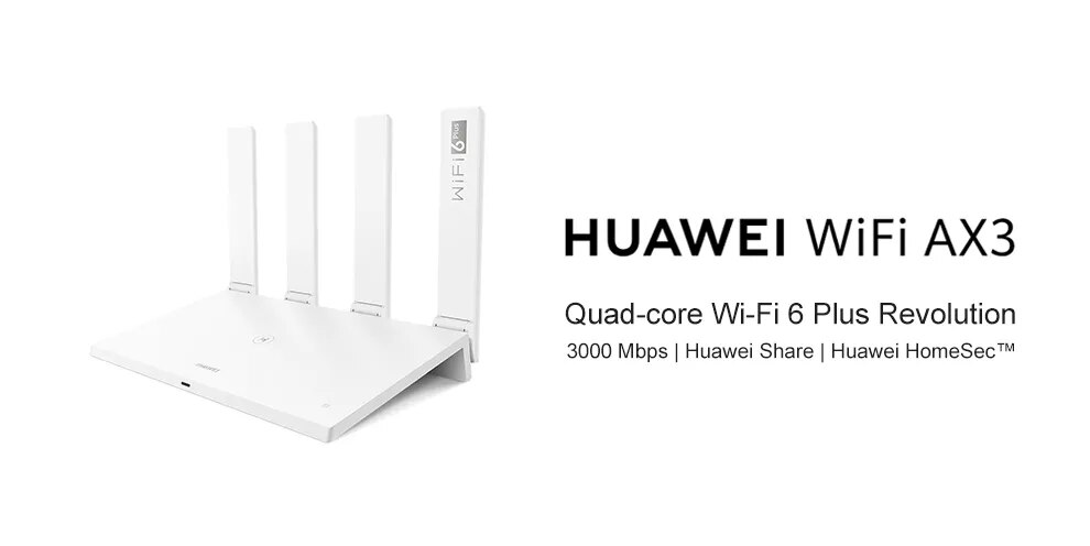 HUAWEI WiFi AX3 (Quad-core) Router