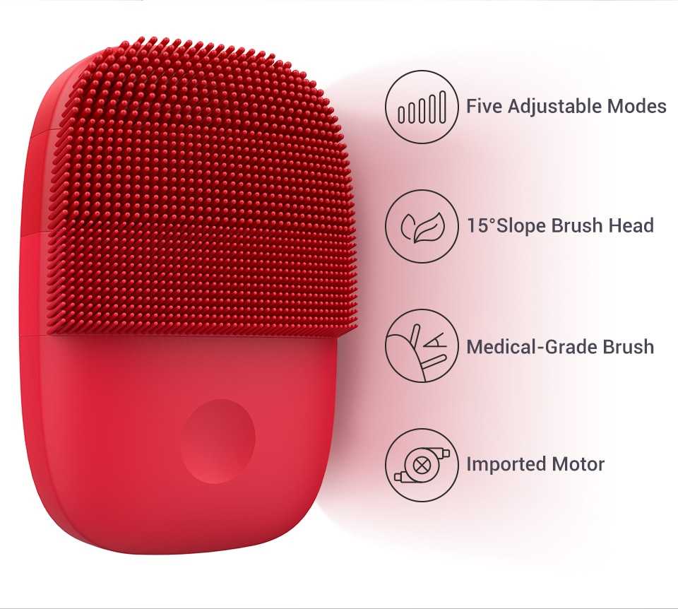 Inface Facial Cleansing Brush Upgrade Version Mijia Electric Sonic Face Brush