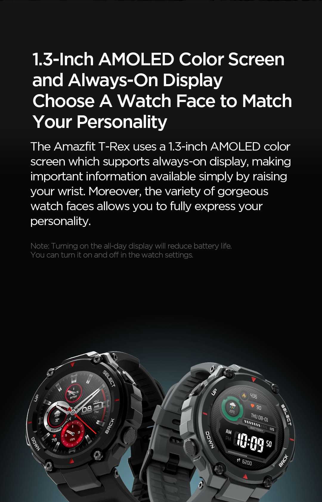 Amazfit T-Rex Smartwatch