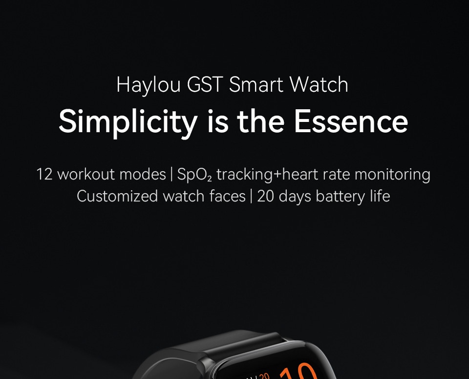 Haylou GST Smartwatch