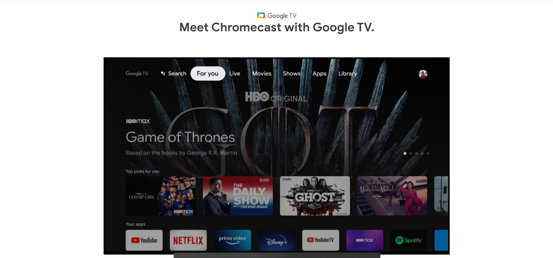 Chromecast with Google TV