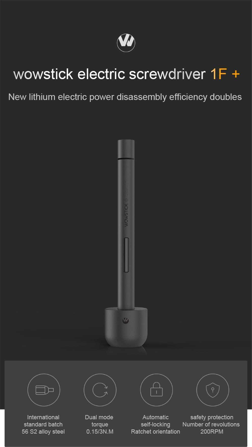 Mi Wowstick Driver 1f+ Screwdriver