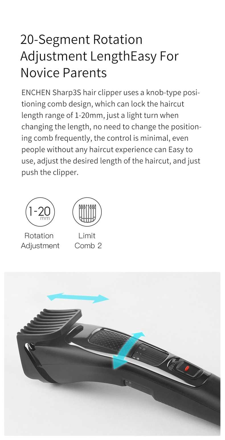 Xiaomi ENCHEN Sharp Hair Trimmer 3S