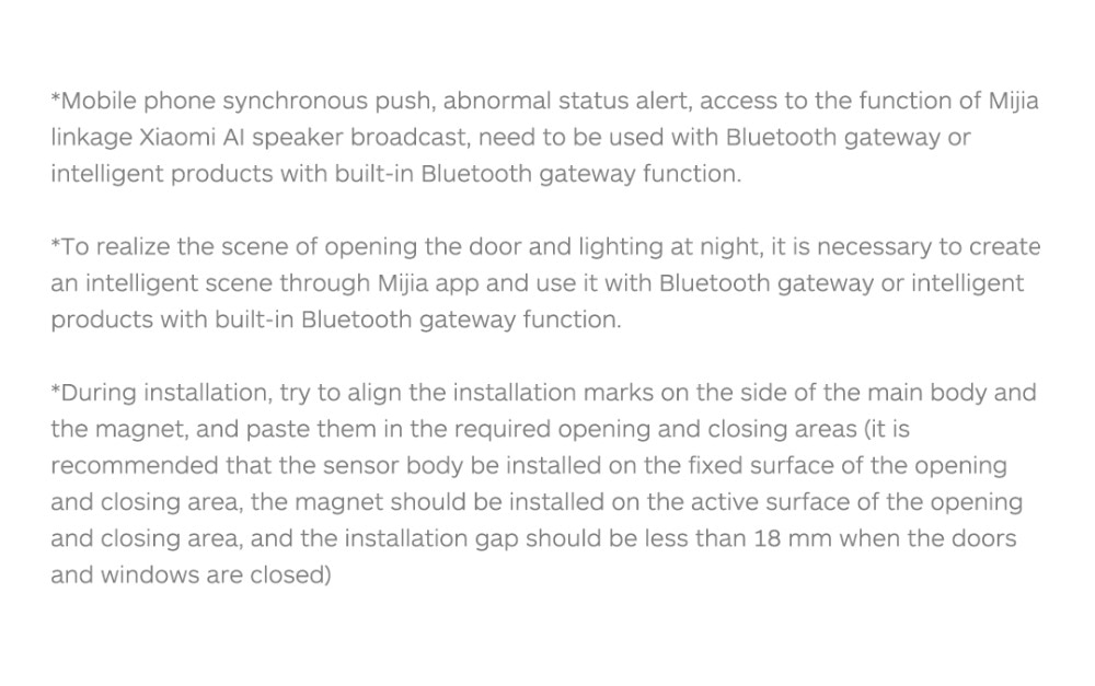 Xiaomi Door and Window Sensor 2 Wholesale