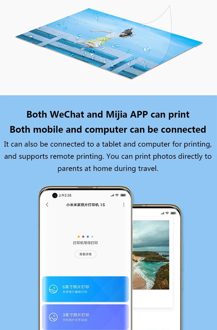 Xiaomi Instant Photo Printer 1S Set