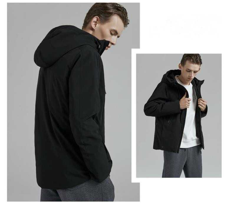 Xiaomi Mi 90Fen Hooded Down Jacket With Heating Mechanism