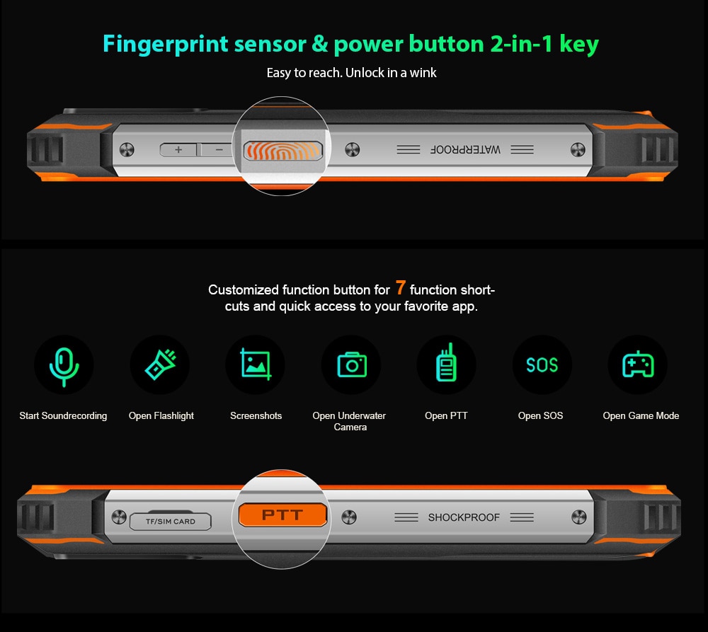 Blackview BV7100 Ruggedized Big Battery Smartphone