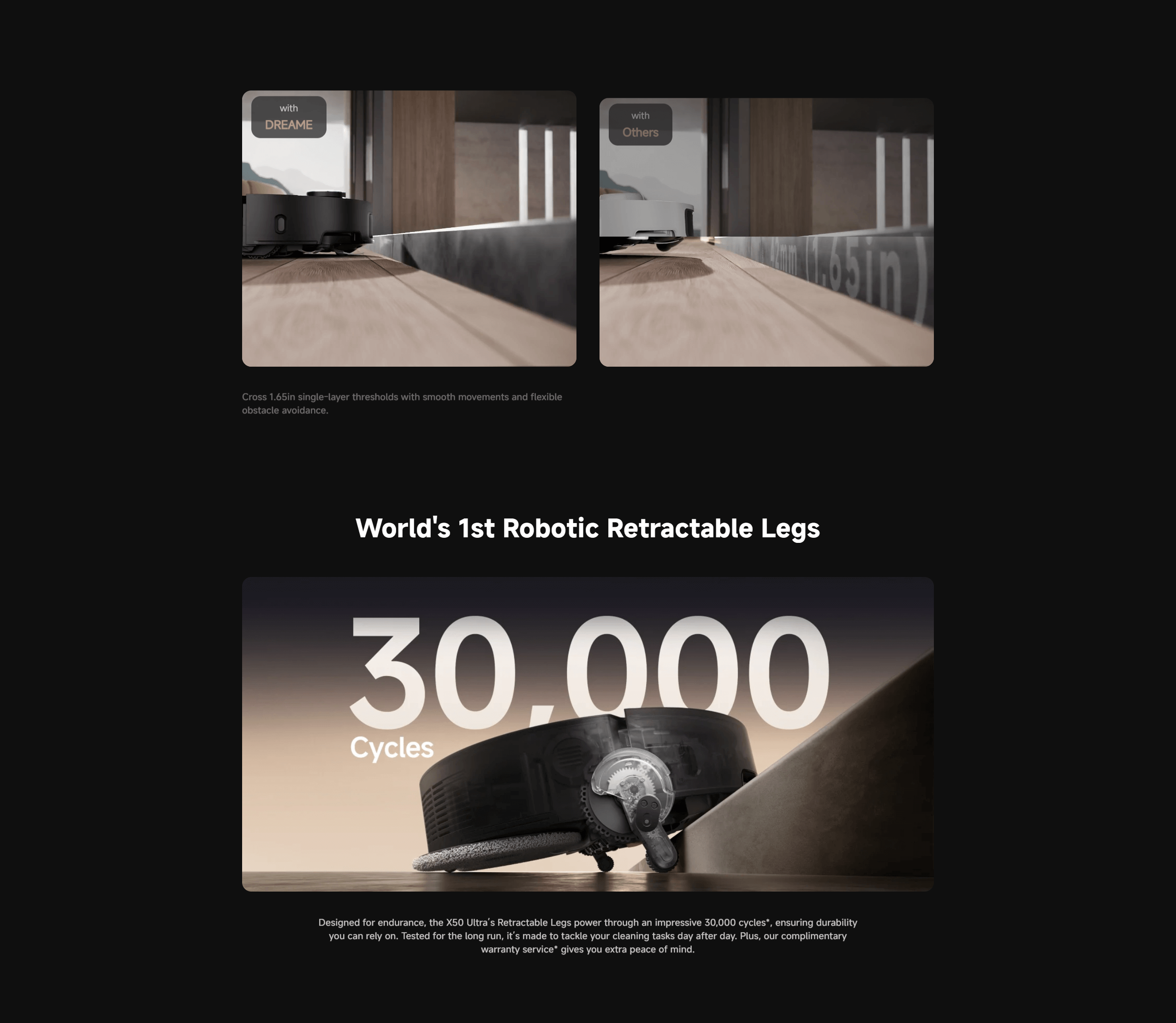 Dreame X50 UltraMaster Robot Vacuum