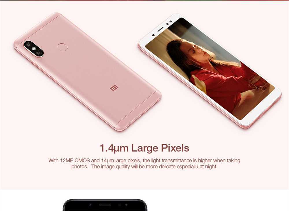 Xiaomi Redmi Note 5 5.99 Inch Smartphone Snapdragon 636 Octa Core 4GB 64GB 5.0MP+12MP Dual Rear Cameras MIUI 9 OS 18:9 Full Screen - Black